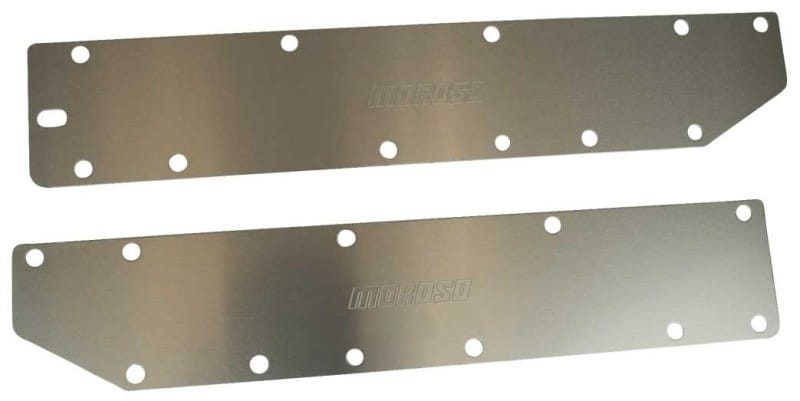 Moroso — Moroso Chrysler Gen 3 HEMI 5.7/6.2/6.4 Exhaust Block Off Storage Plate - Pair