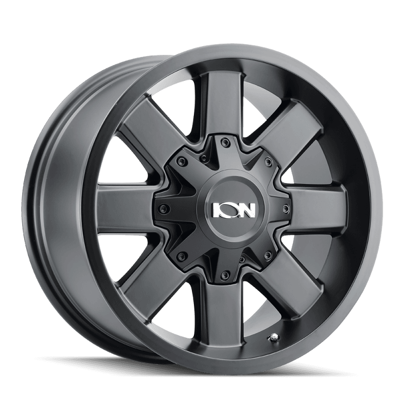 ION Wheels — ION Type 141 17x9 / 8x165.1 BP / 18mm Offset / 125.2mm Hub Satin Black Wheel