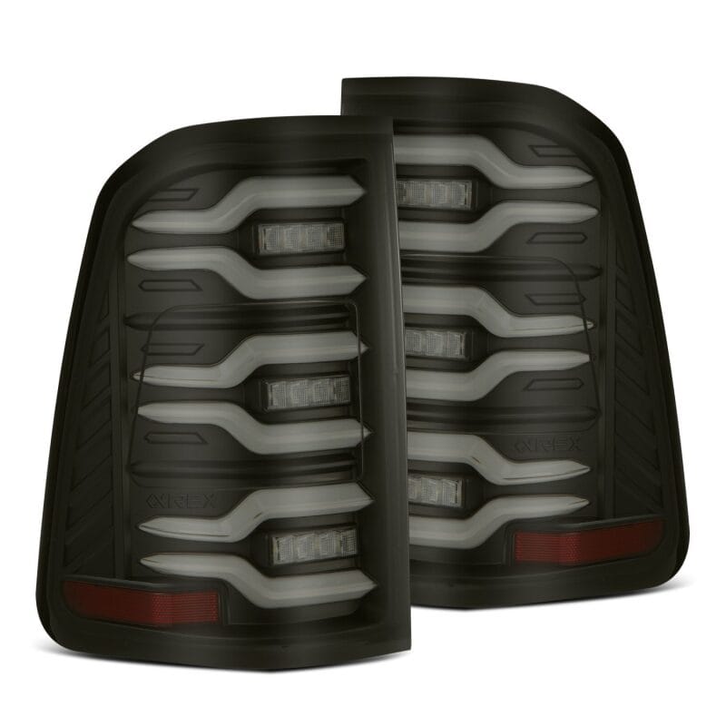 AlphaRex — AlphaRex 19-21 Dodge Ram 1500 Luxx-Series LED Tail Lights Black w/Activ Light/Seq Signal
Taillight Assembly