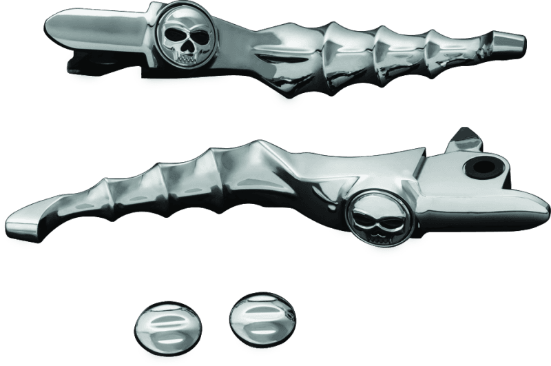 Kuryakyn — Kuryakyn Zombie Levers 14-16 Touring Chrome