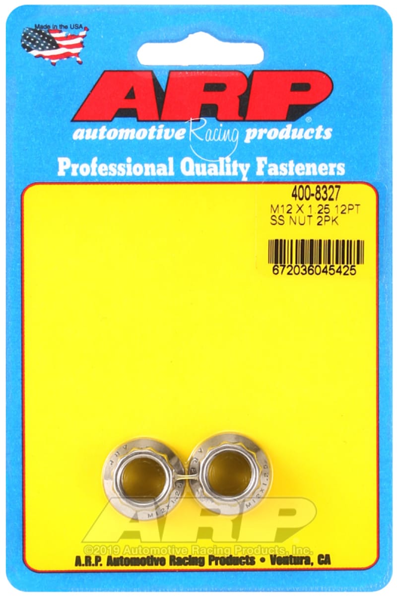 ARP — ARP M12 x 1.25 M14 WR 12pt Nut Kit - 2 Pack