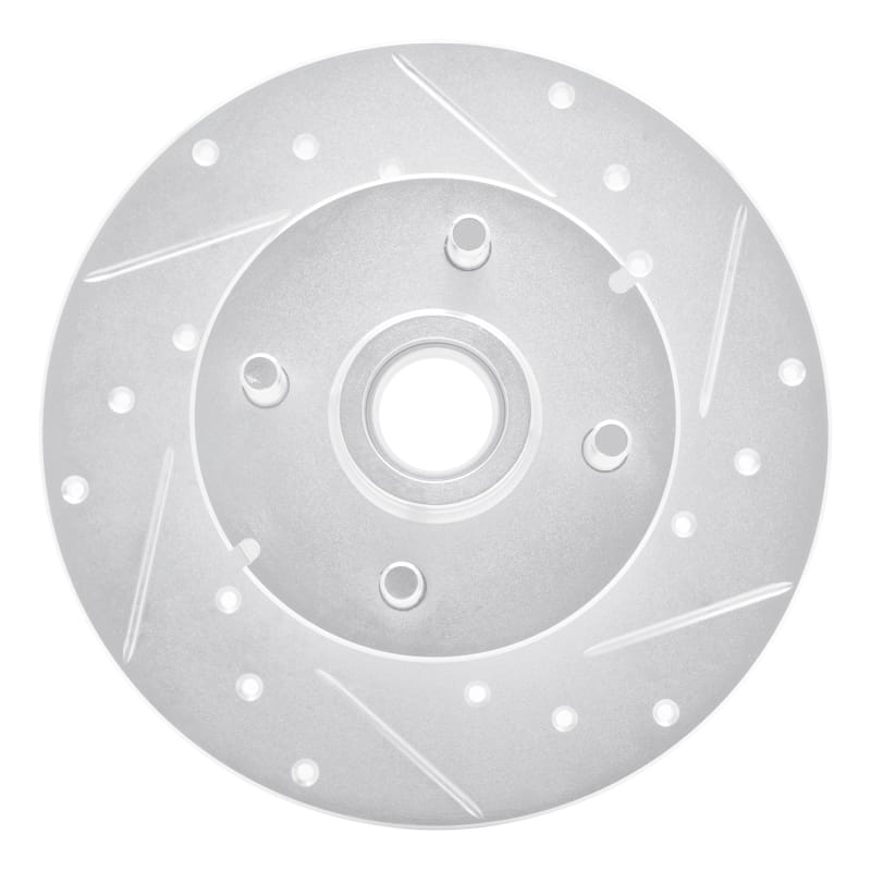 R1 Concepts — R1 1978-1987 Chevrolet CHEVETTE Front Right Drilled & Slotted Silver Brake Rotor
R1 Brake Rotor Drill