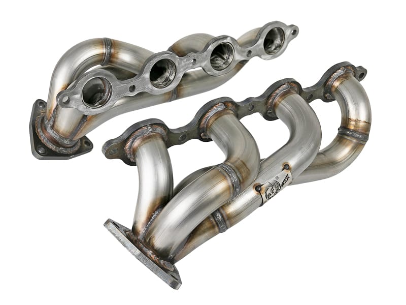 aFe — aFe Twisted Steel 1-3/4in 304SS Shorty Headers 2019 GM Silverado / Sierra 1500 V8-5.3L/6.2L
Shorty Headers