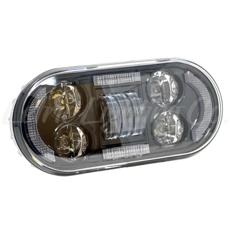 Letric Lighting — Letric Lighting 21-23 Sportster S Black Premium LED Headlamp