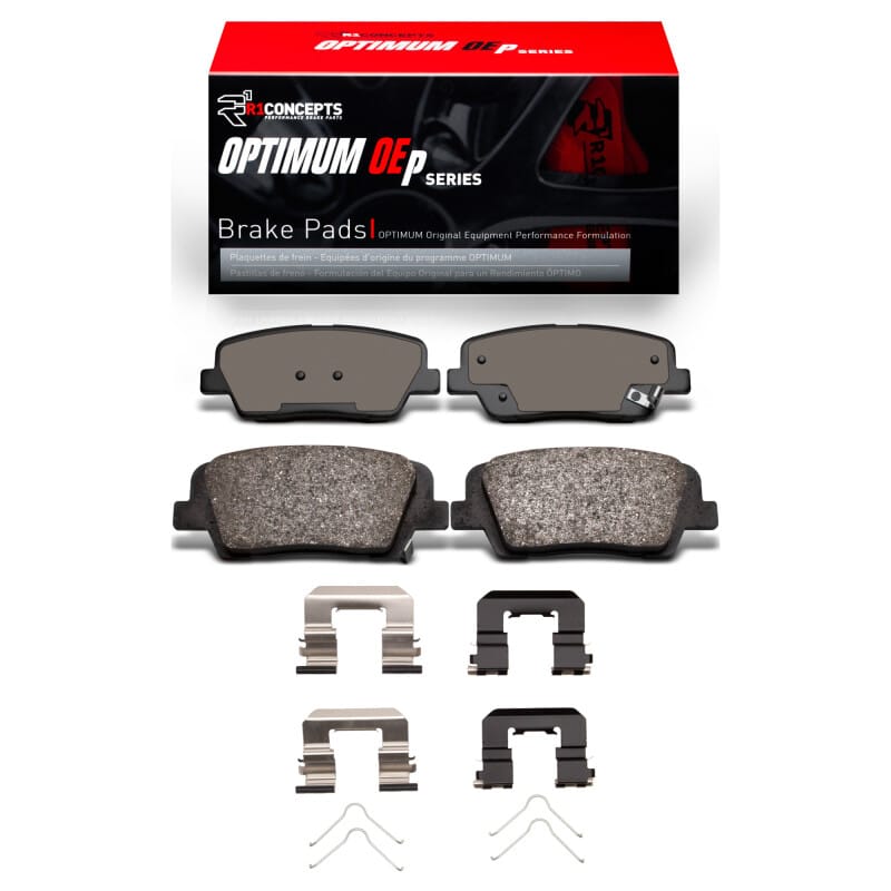 R1 Concepts — R1 11-17 Hyundai Equus Rear Optimum OE Pads & Hardware Kit
R1 Optimum Oe Pads a