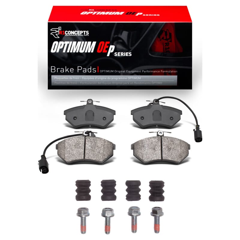 R1 Concepts — R1 94-95 Volkswagen Golf Front Optimum OE Pads & Hardware Kit
R1 Optimum Oe Pads a
