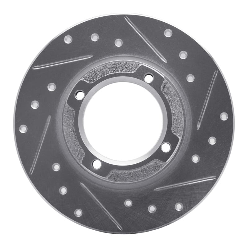 R1 Concepts — R1 85-91 Subaru GL Rear Right Drilled & Slotted Silver Brake Rotor
R1 Brake Rotor Drill