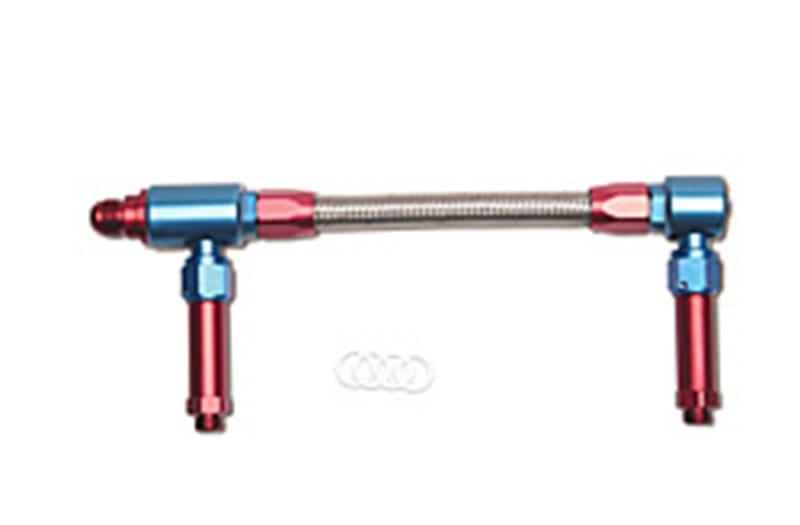 Russell — Russell Performance -8 AN to -8 AN ProFlex Demon Carb Dual Inlet Carb Kit (Red/Blue)
Carburetor Fuel Line