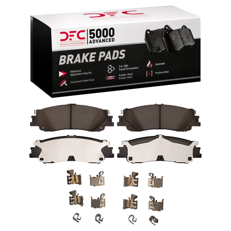 DFC — DFC 22-25 Infiniti QX80 Rear 5000 Advanced Ceramic Brake Pads and Hardware Kit
DFC Brake Pad Set