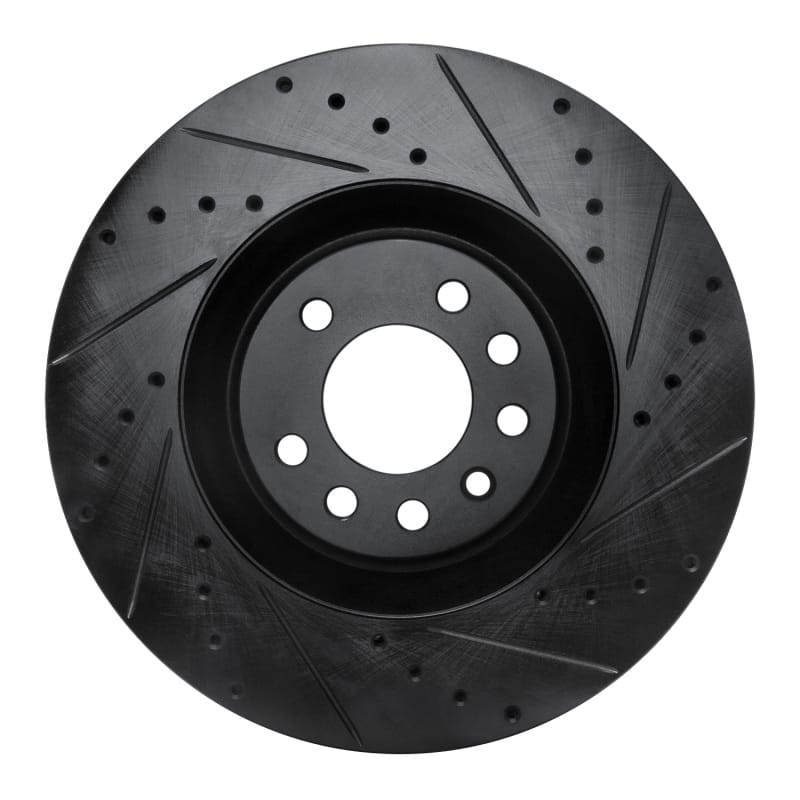 R1 Concepts — R1 08-11 Saab 9-3 Front Right Drilled & Slotted Black Brake Rotor
R1 Brake Rotor Drill
