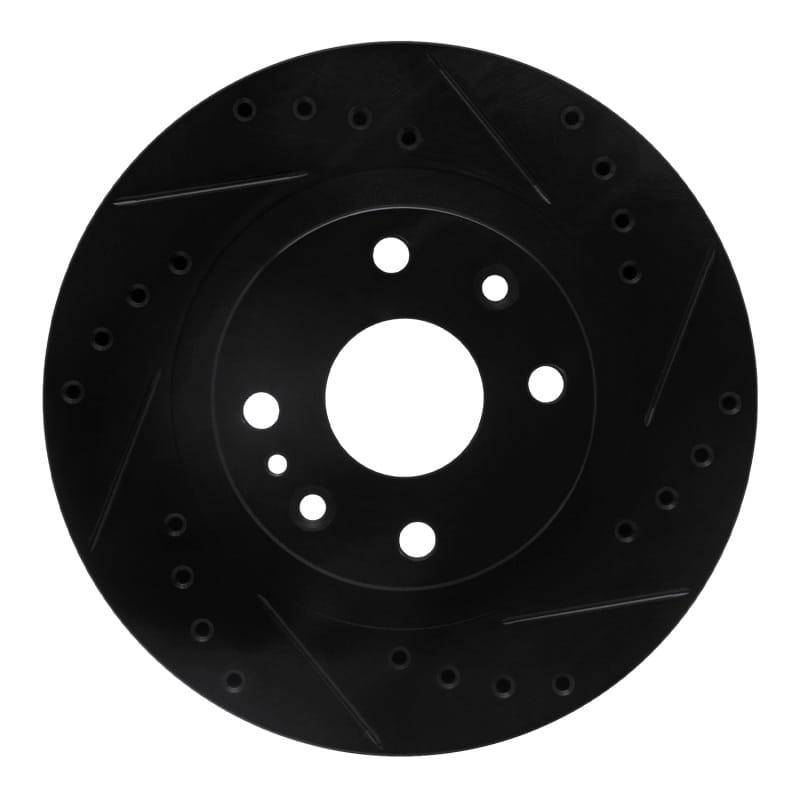 R1 Concepts — R1 99-03 Mazda Protege Front Right Drilled & Slotted Black Brake Rotor
R1 Brake Rotor Drill