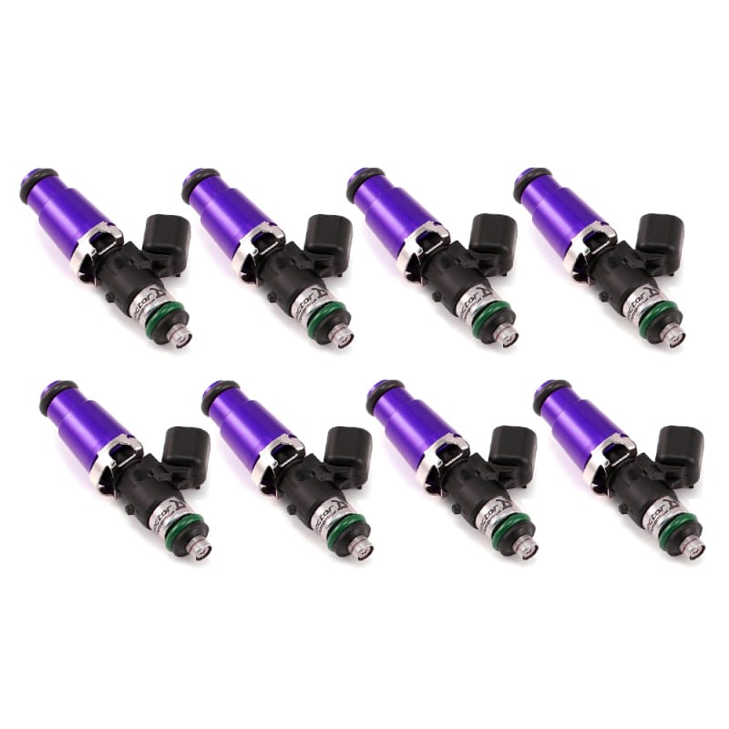 Injector Dynamics — Injector Dynamics ID1050X Injectors 14mm (Purple) Adaptors (Set of 8)