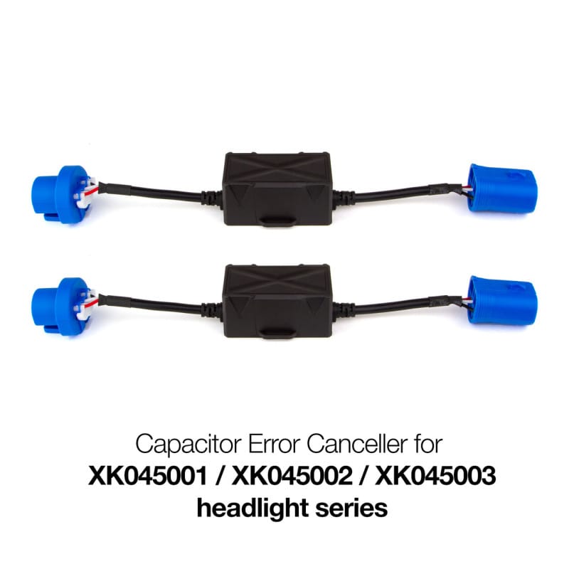 XKGLOW — XK Glow Error Canceller Capacitor Lite Elite RBG Headlight Bulbs (2 in 1) - H13