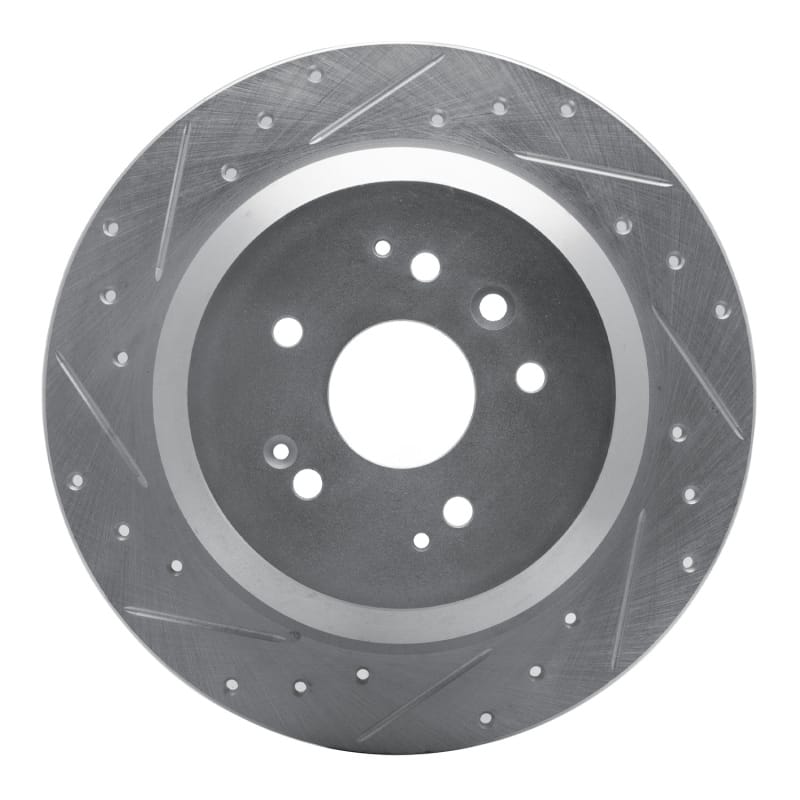 R1 Concepts — R1 14-16 Acura MDX Rear Left Drilled & Slotted Silver Brake Rotor
R1 Brake Rotor Drill