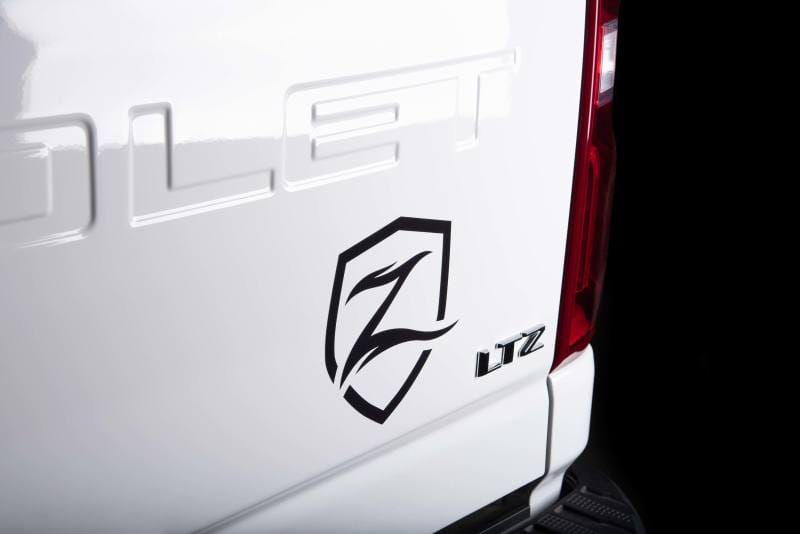 Zone Offroad — Zone Offroad Shield Decal - 7in Black