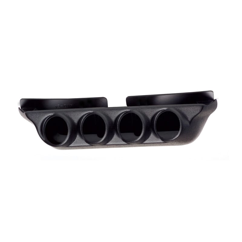 AutoMeter — Autometer 99-04 Ford Super Duty / 03-07 Dodge Ram Black Quad Overhead Console Pod
2-1/16" QUAD OVRHD C