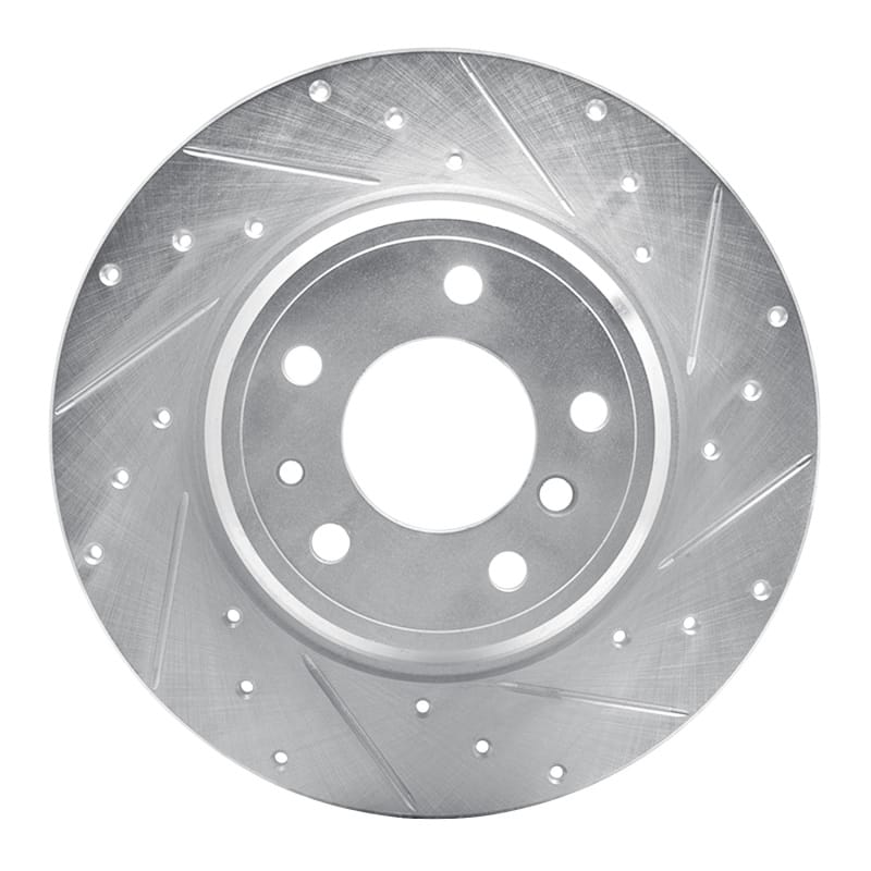 R1 Concepts — R1 91-01 BMW 850I Rear Right Drilled & Slotted Silver Brake Rotor
R1 Brake Rotor Drill
