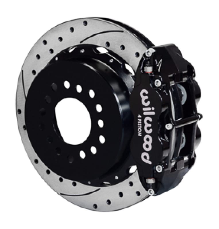 Wilwood — Wilwood Narrow Superlite 4R Rear Kit 14in Drilled G-Body W/ 2.62in Axle Offset