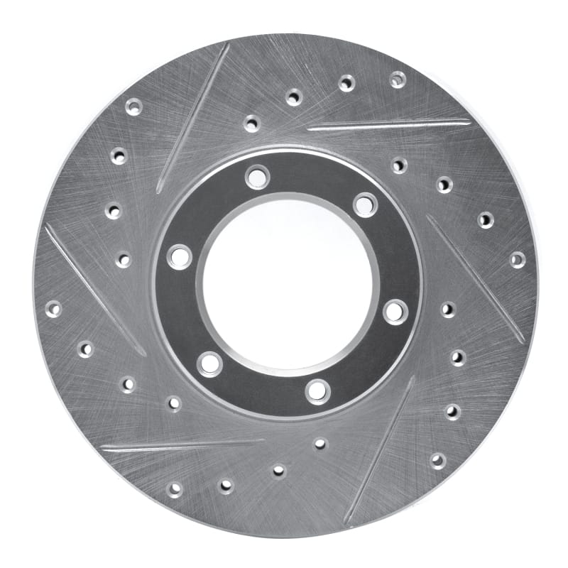 R1 Concepts — R1 87-88 Toyota Pickup Front Left Drilled & Slotted Silver Brake Rotor
R1 Brake Rotor Drill