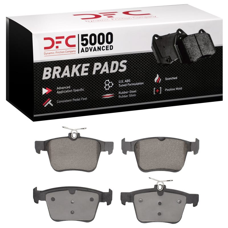 DFC — DFC 17-19 Volkswagen E-Golf Rear 5000 Advanced Low Metallic Brake Pads
DFC Brake Pad Set
