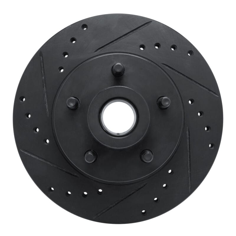 R1 Concepts — R1 70-72 Dodge Challenger Front Left Drilled & Slotted Black Brake Rotor
R1 Brake Rotor Drill