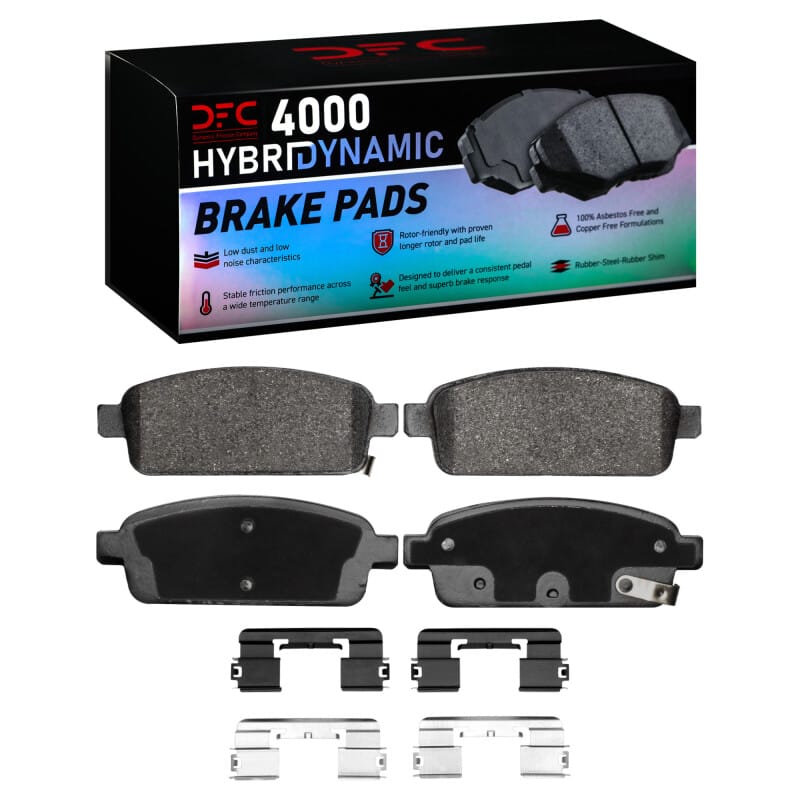 DFC — DFC 16-16 Cadillac ELR Rear 4000 HybriDynamic Brake Pads and Hardware Kit
DFC Brake Pad Set