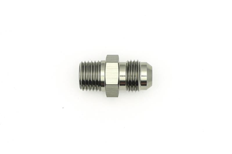 DeatschWerks — DeatschWerks 6AN Male Flare To 1/4in. Male NPT Adapter
