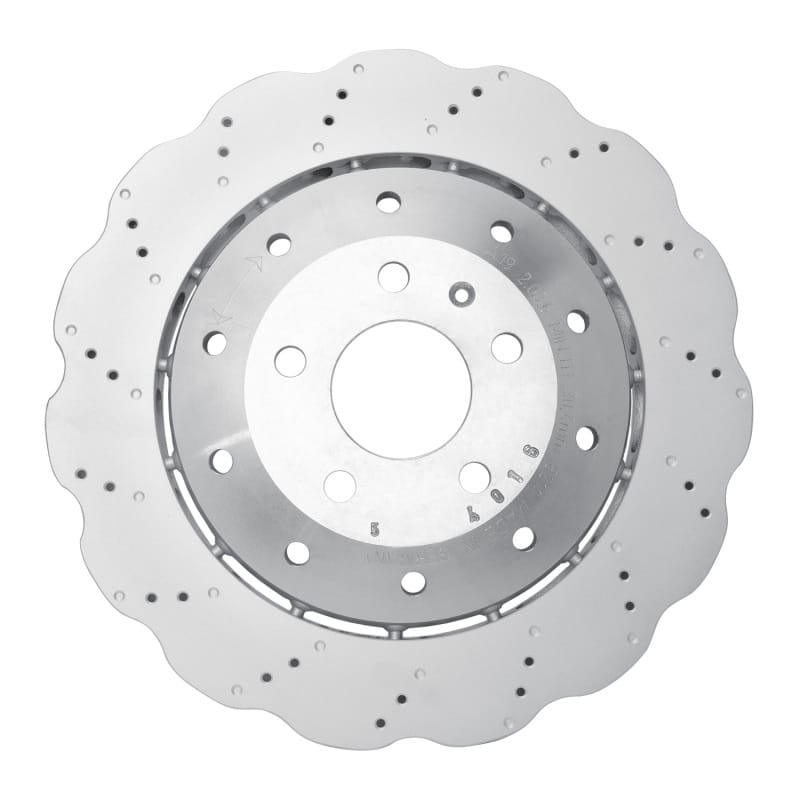 DFC — DFC 14-24 Audi R8 Rear Drilled Hi-Carbon Alloy Geomet Coated Rotor
DFC Brake Rotor