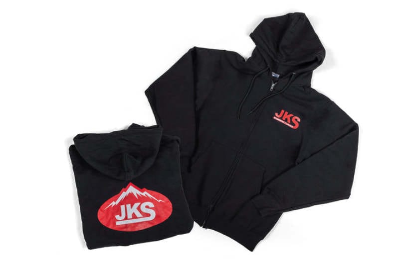 JKS Manufacturing — JKS Manufacturing Zippered Black Hoodie - Small
JKS Hoodie