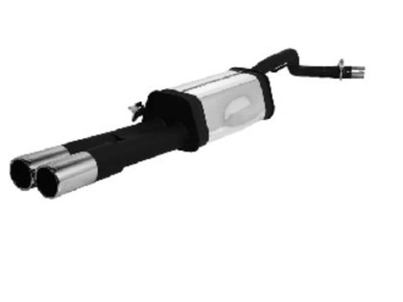 Remus — Remus 2000 Skoda Fabia (Not For Station Wagon) 1.9L TDI Axle Back Exhaust