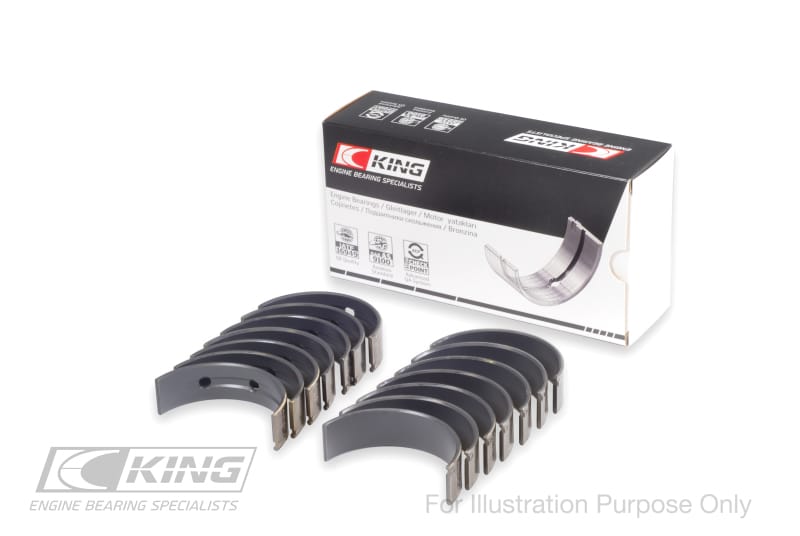 King Engine Bearings — King Engine Bearings Toyota Supra B58 (Size 0.25) Main Bearing Set