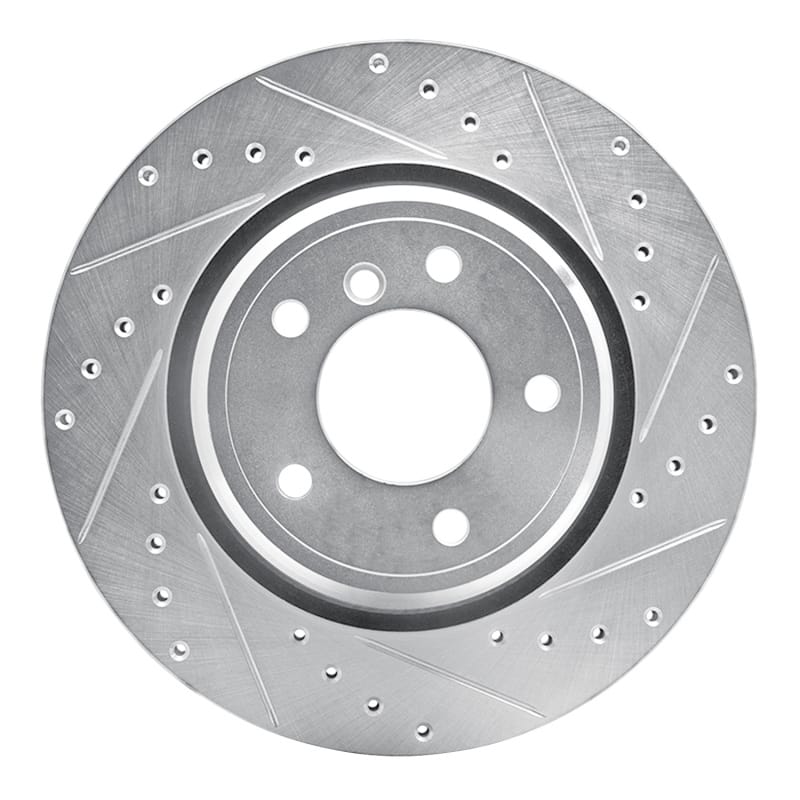 R1 Concepts — R1 95-03 BMW 750IL Rear Right Drilled & Slotted Silver Brake Rotor
R1 Brake Rotor Drill