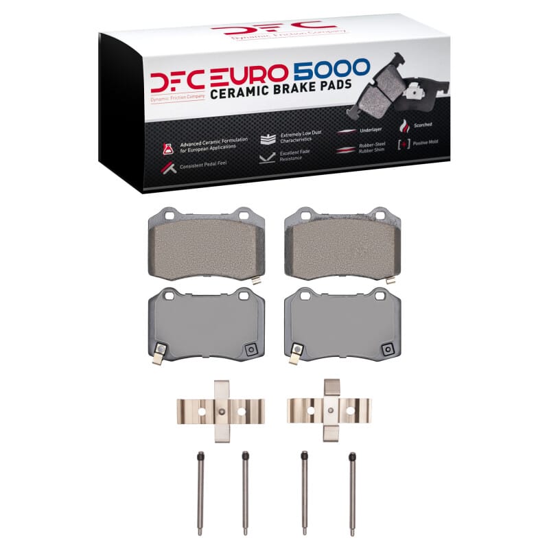 DFC — DFC 04-24 Cadillac CTS Rear Euro 5000 Ceramic Brake Pads and Hardware Kit
DFC EURO Pads + HW