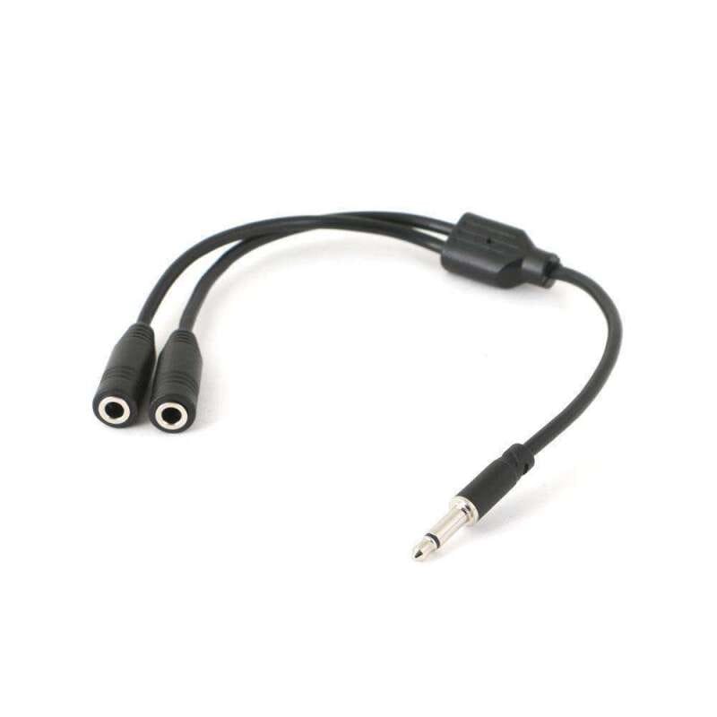 Rugged Radios — Rugged Radios 3.5mm Mono Plug Y-Splitter for External Speakers
