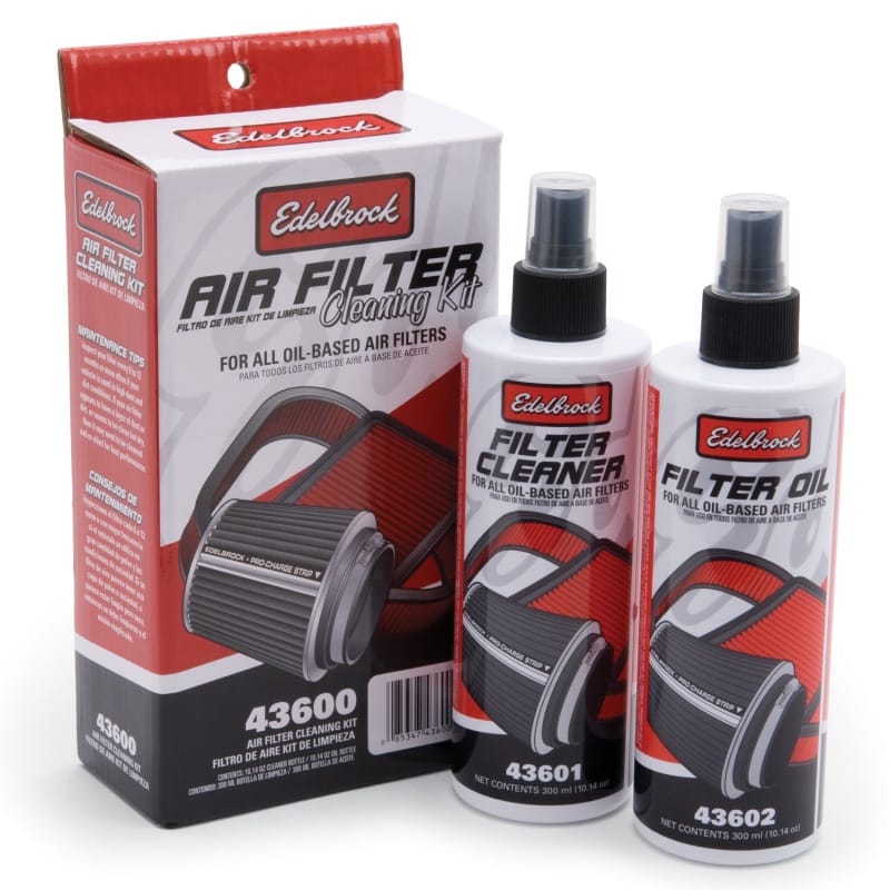Edelbrock — Edelbrock Air Filter Cleaning Kit Clear Oil
AIR INDUCTION