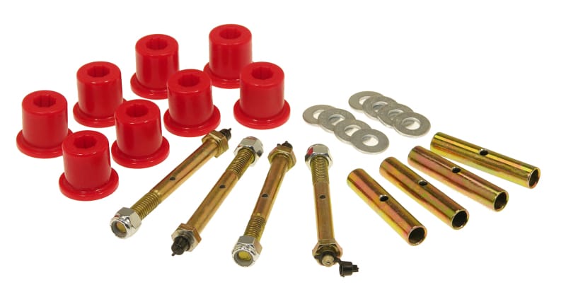 Prothane — Prothane 76-86 Jeep CJ5/7/8 Front Shackle Bushings - Red
SPRING/SHACKLE BUSH