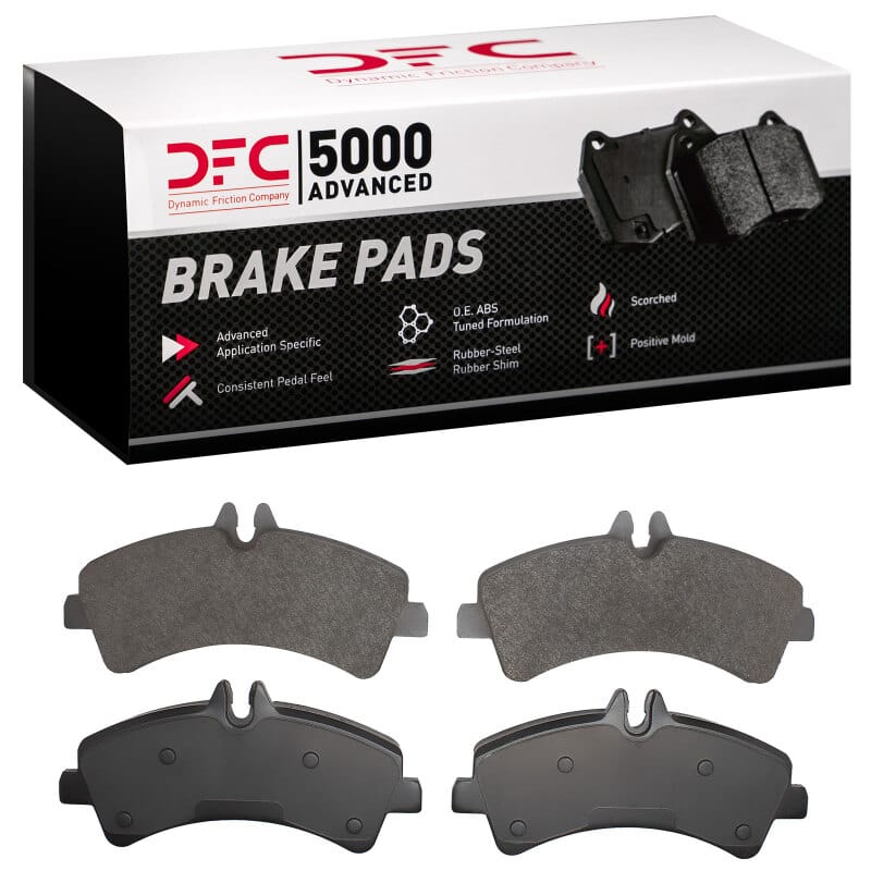 DFC — DFC 06-18 Dodge Sprinter 3500 Rear 5000 Advanced Semi Metallic Brake Pads
DFC Brake Pad Set