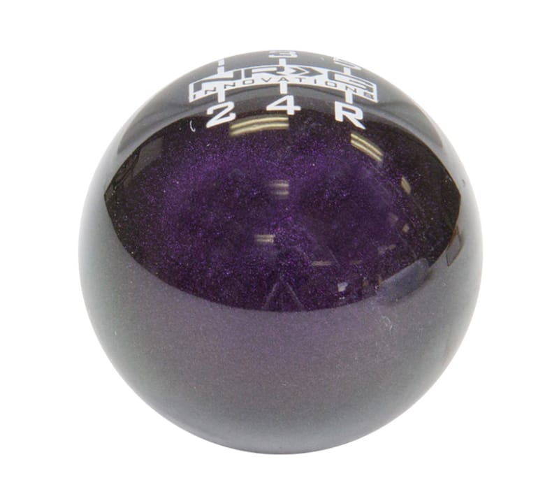 NRG — NRG Universal Ball Style Shift Knob - Heavy Weight 480G / 1.1Lbs. - Green/Purple (5 Speed)