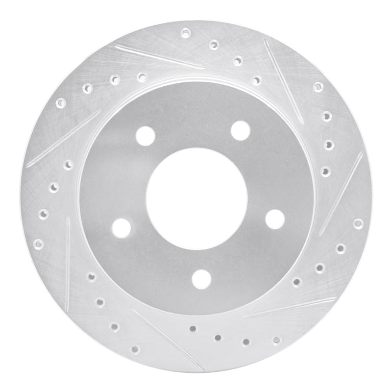 R1 Concepts — R1 90-02 Chevrolet ASTRO Front Right Drilled & Slotted Silver Brake Rotor
R1 Brake Rotor Drill