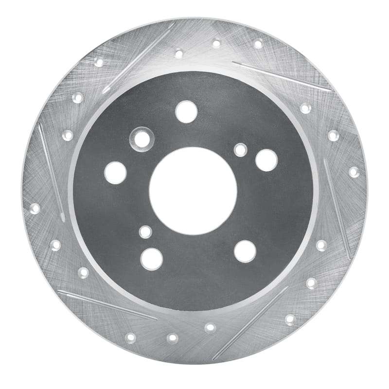 R1 Concepts — R1 92-03 Lexus ES300 Rear Left Drilled & Slotted Silver Brake Rotor
R1 Brake Rotor Drill