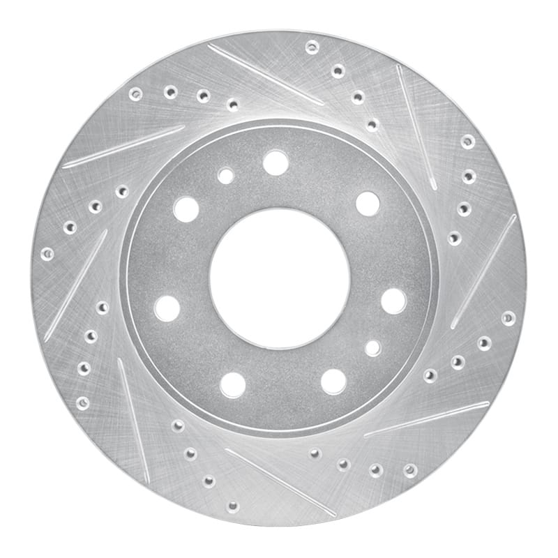 R1 Concepts — R1 09-09 Ford F-150 4WD Front Right Drilled & Slotted Silver Brake Rotor
R1 Brake Rotor Drill