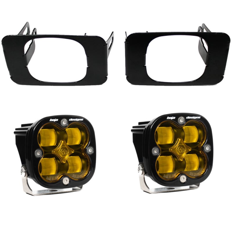 Baja Designs — Baja Designs 17-18 F-150 Super Duty Fog Lights - Amber