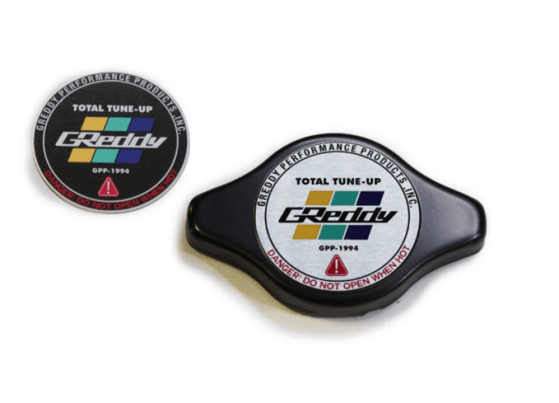 GReddy — GReddy Type-N No Relief Radiator Cap Most Honda / Some Toyota - Black