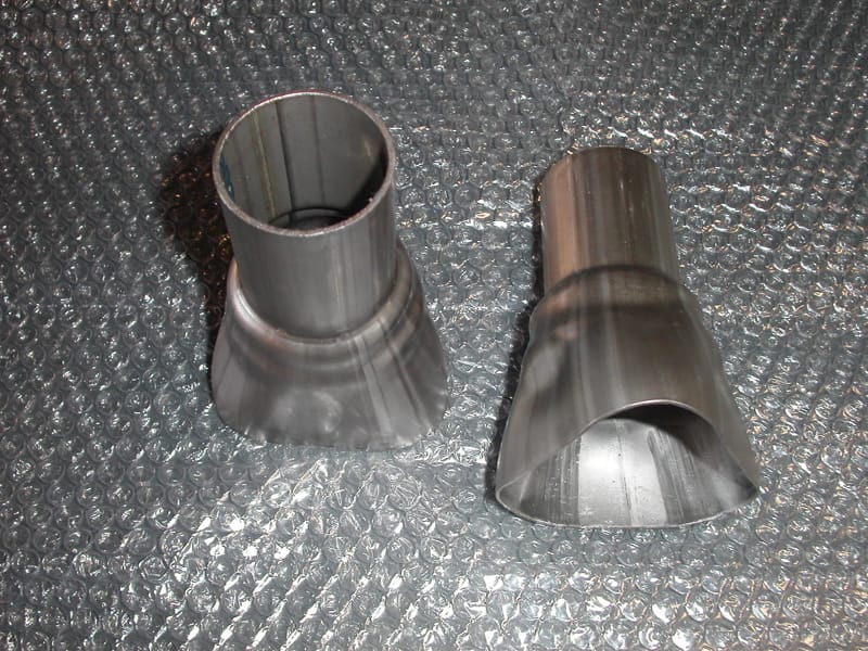 Stainless Works — Stainless Works 3 Way Formed Collector 1-3/4in Primaries 2.50in Collector
Header Collector