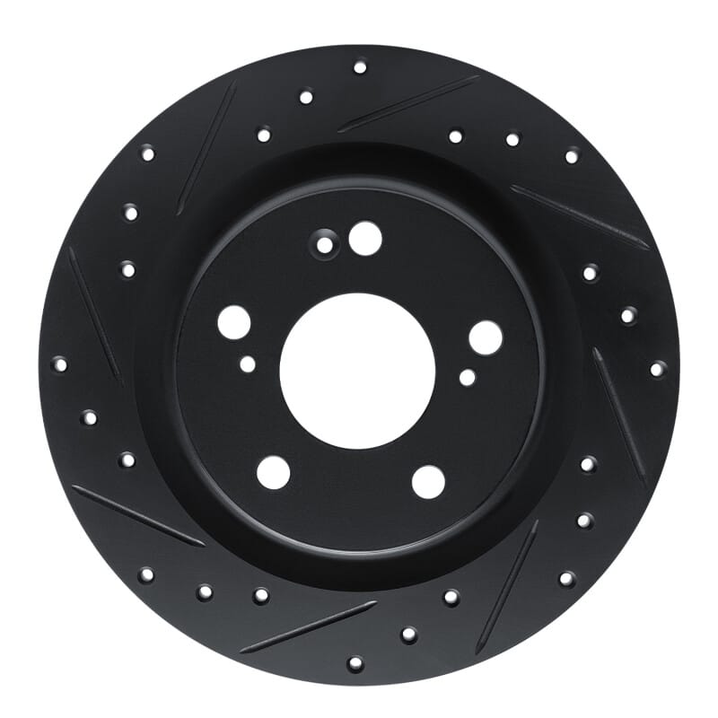 R1 Concepts — R1 17-25 Acura Integra Rear Left Drilled & Slotted Black Brake Rotor
R1 Brake Rotor Drill