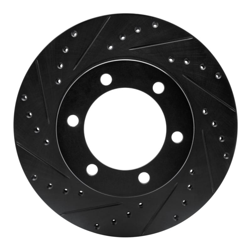 R1 Concepts — R1 95-04 Toyota 4Runner Front Left Drilled & Slotted Black Brake Rotor
R1 Brake Rotor Drill