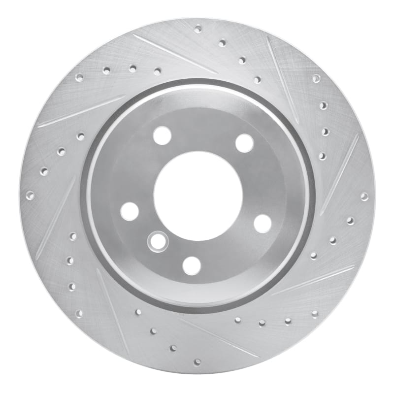 R1 Concepts — R1 04-10 BMW 528I Rear Right Drilled & Slotted Silver Brake Rotor
R1 Brake Rotor Drill