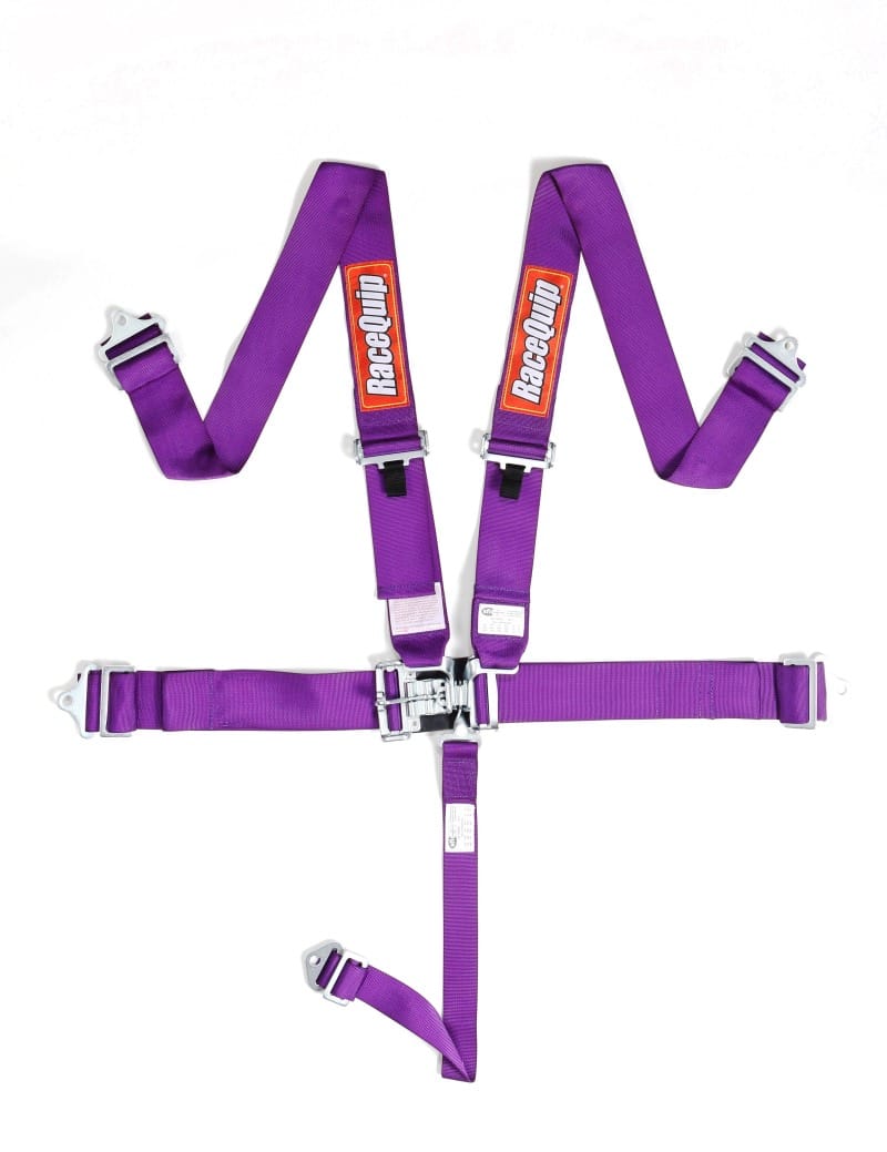 Racequip — RaceQuip Purple L & L 5pt Seat Belt