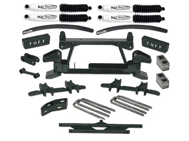Tuff Country — Tuff Country 94-98 Chevy Tahoe 1500 (4 door) 4x4 6in Lift Kit (No Shocks)
Complete Kit (w/o Sh