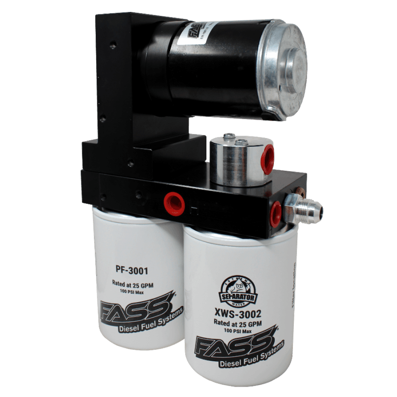 FASS Fuel Systems — FASS 08-10 Ford F250/F350 Powerstroke 165gph Titanium Series Fuel Air Separation System TS F16 165G